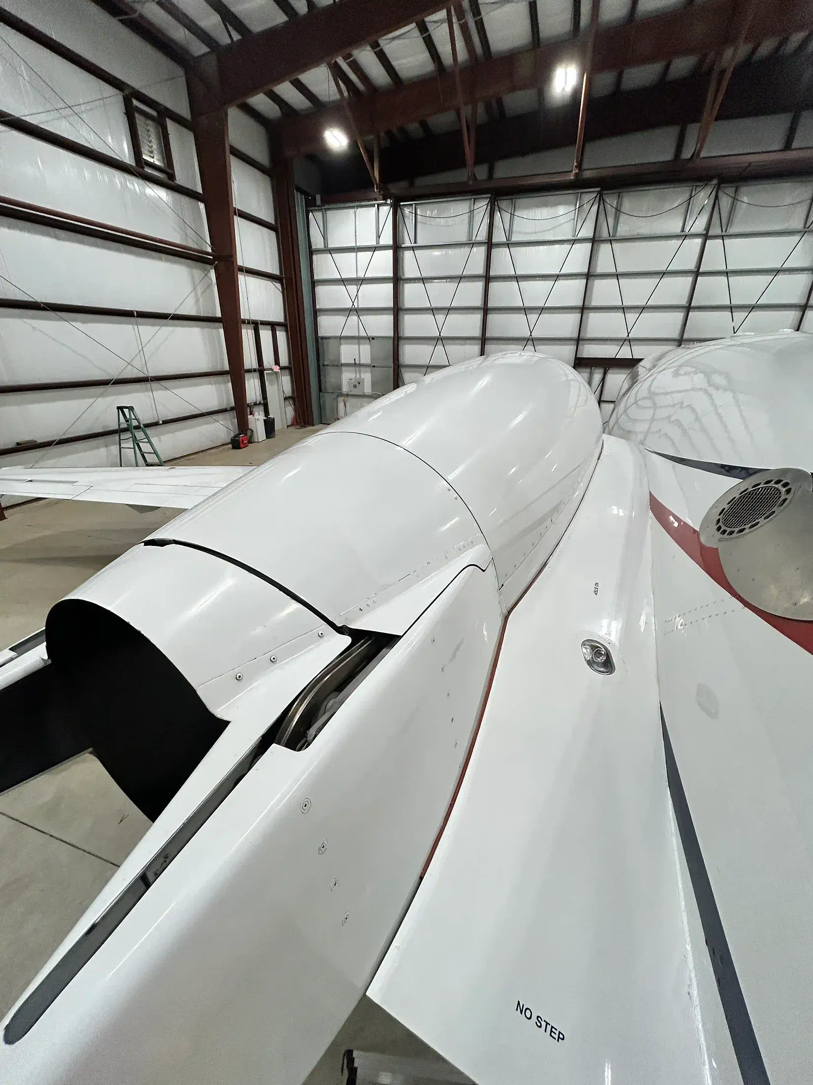 Light jet, exterior detail, aircraft detailing in Springdale, Arkansas