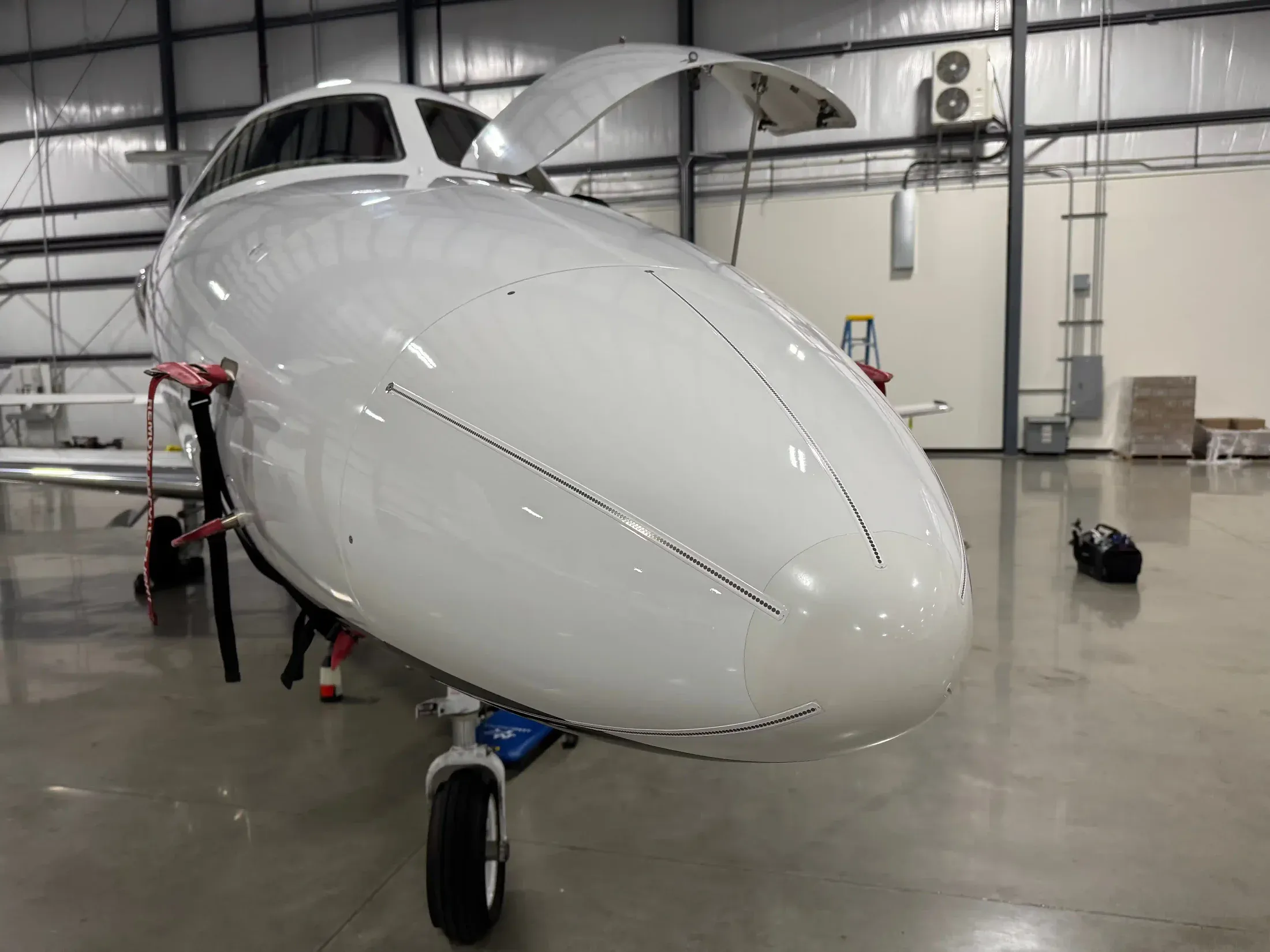Nose debugging, exterior detail, mobile aircraft detailing across Arkansas, Oklahoma, Missouri and Kansas