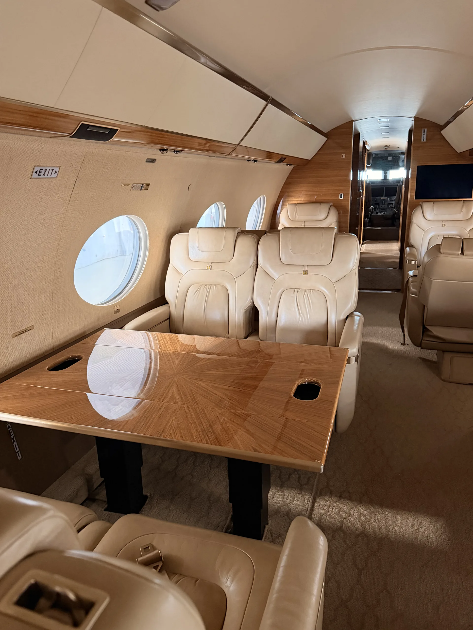 Gulfstream — interior detail