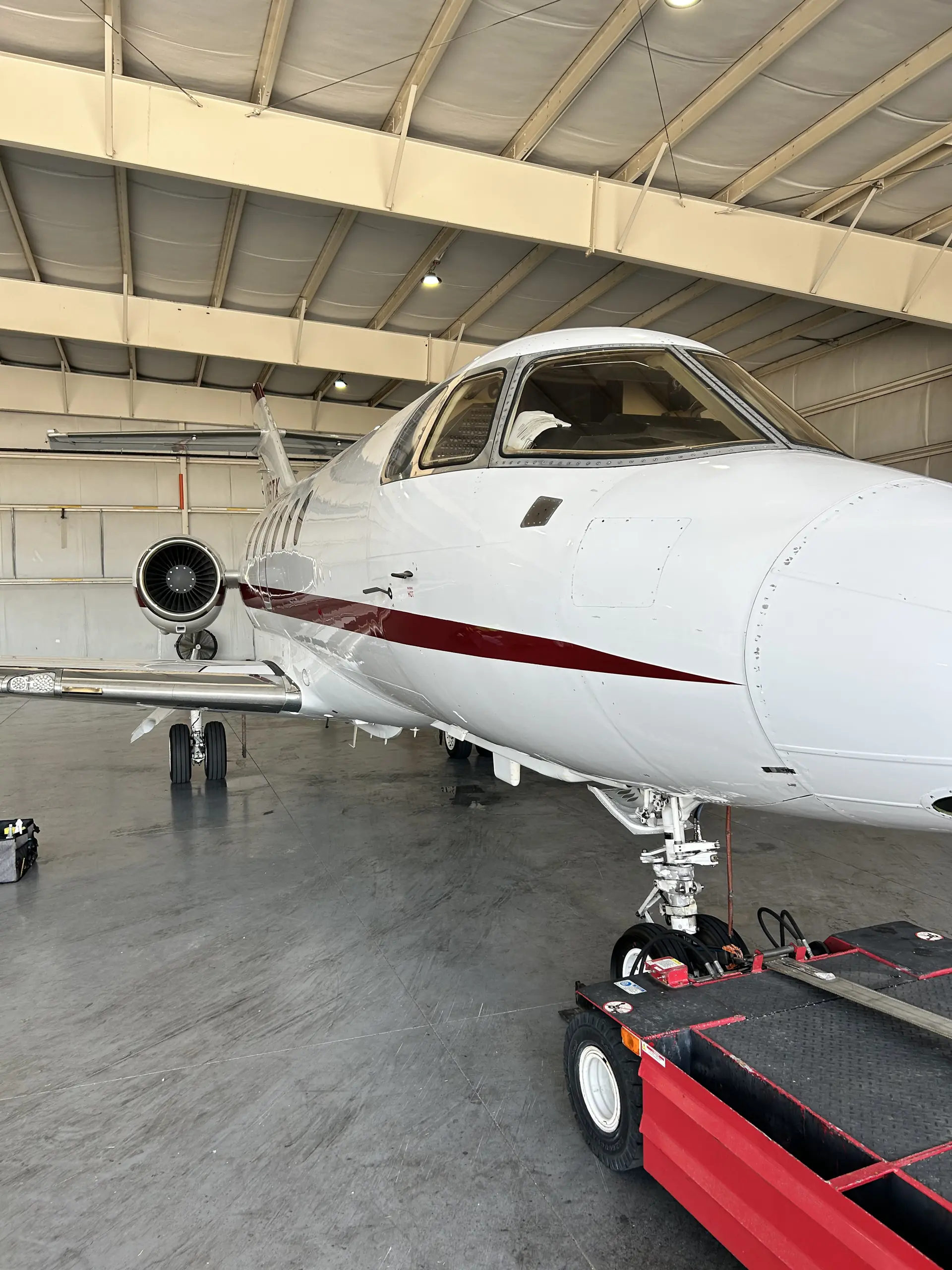 Hawker — exterior detail