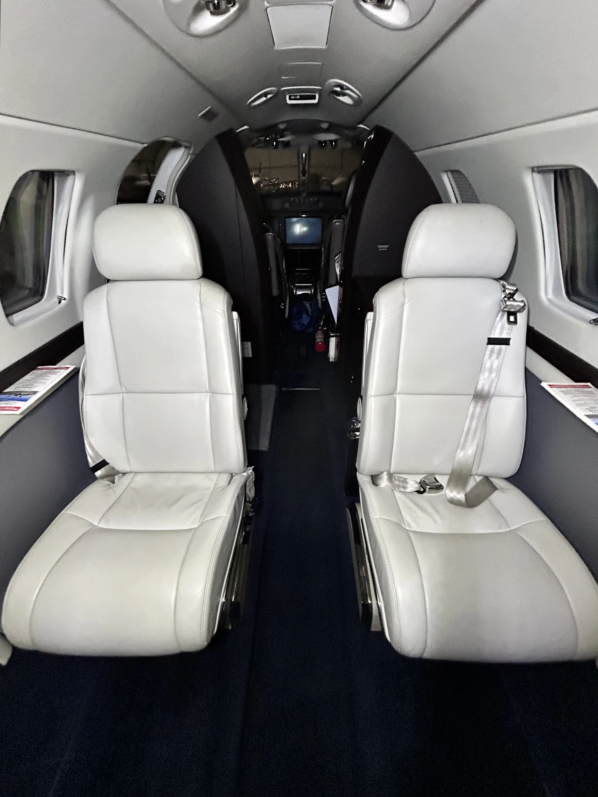 Light jet — interior detail