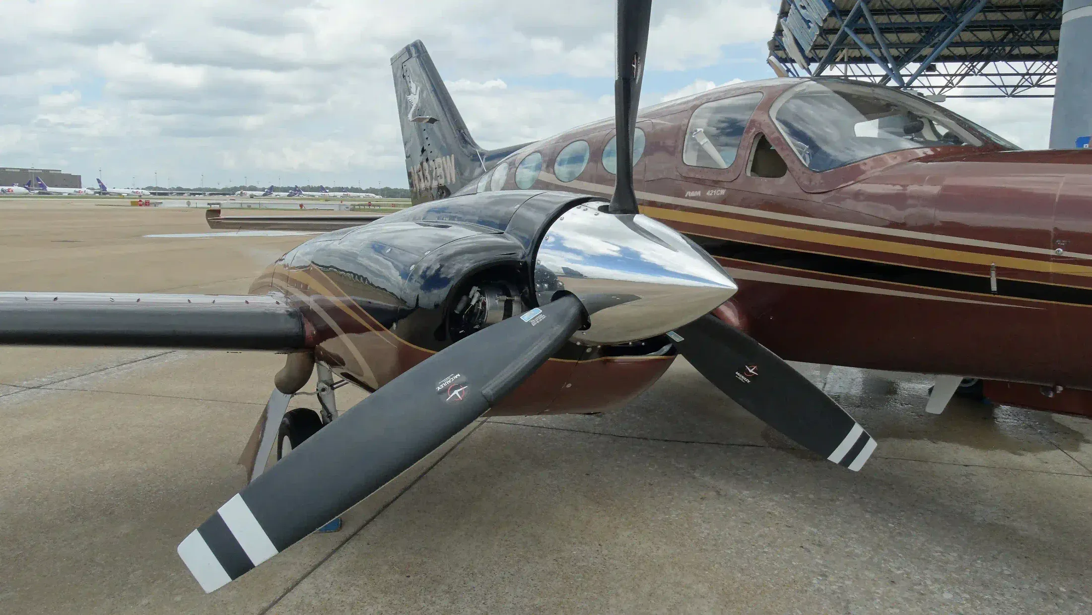 Mobile aircraft detailing at Chanute Martin Johnson (CNU) in Chanute, Kansas