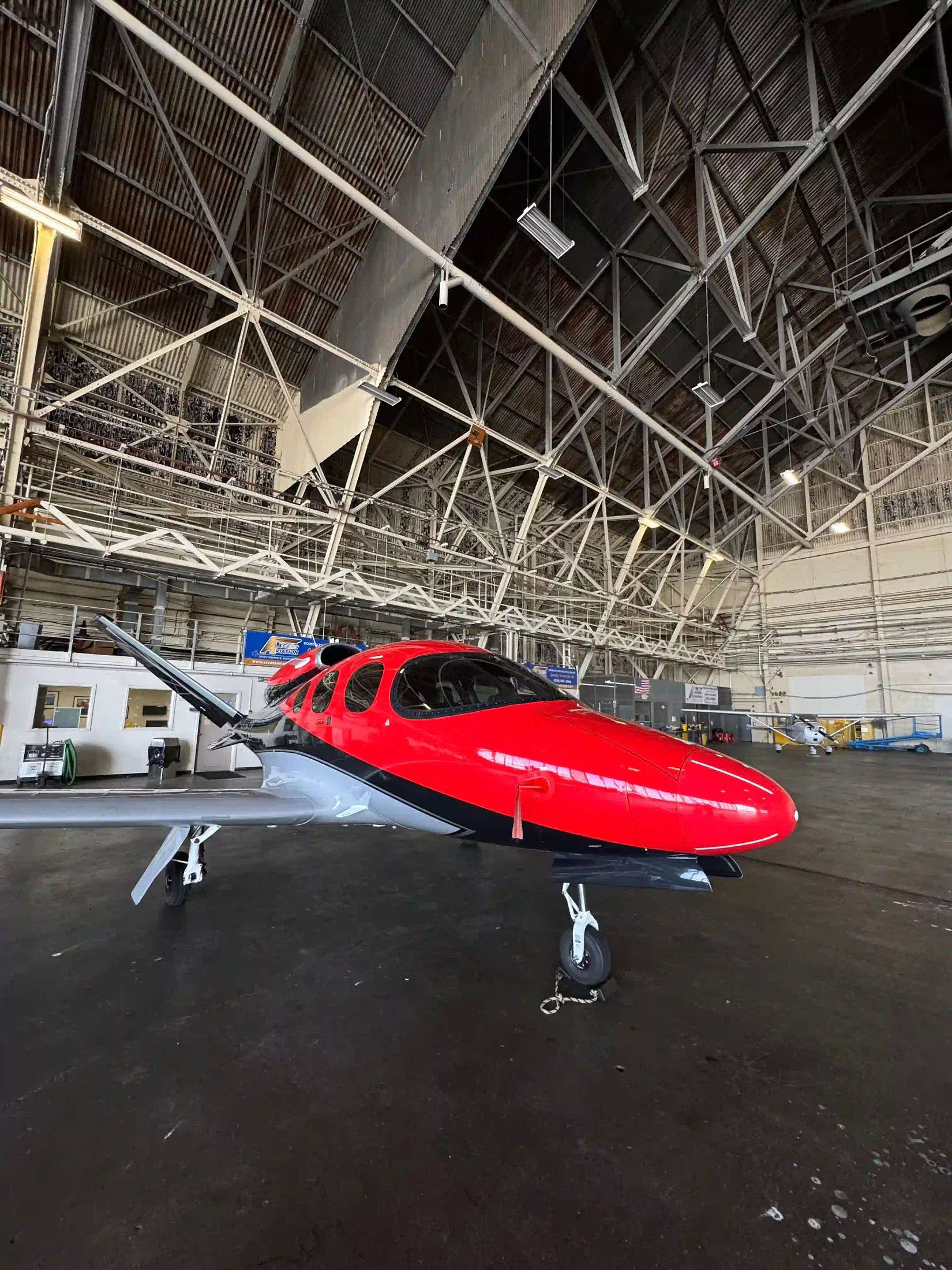 Cirrus Vision Jet, exterior detail, aircraft detailing in Grove, Oklahoma